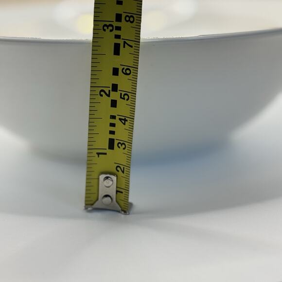 SANGO China white w/ Gold Rim‎ Serving Bowl 9 1/4 inch  DEVILLE nbr 8460 pattern - Picture 4 of 6